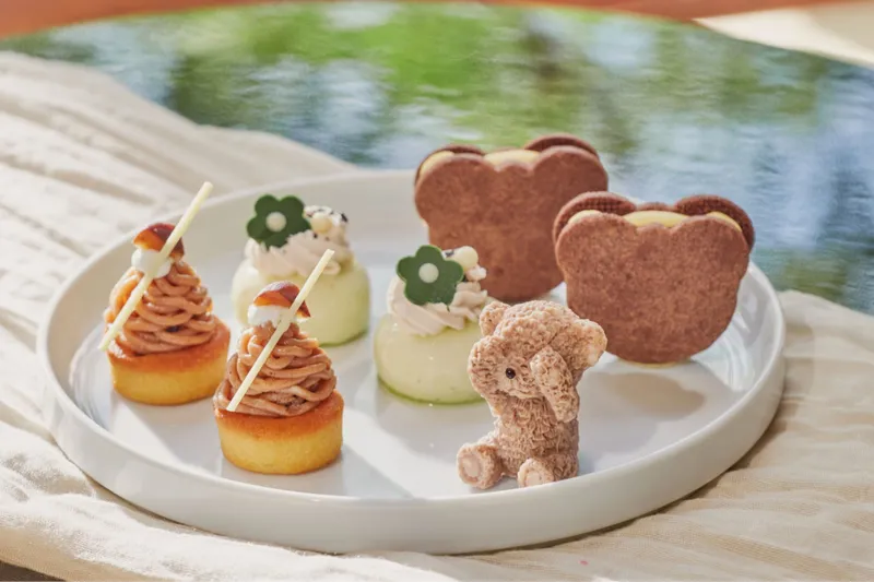 スタンド中段スイーツ