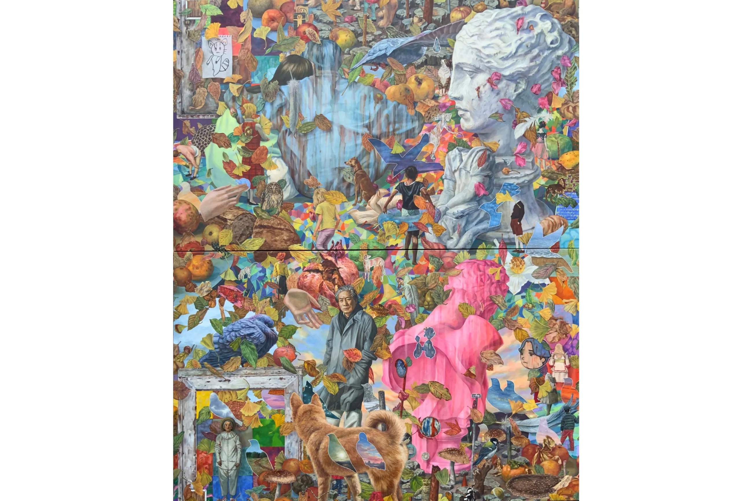 大川心平 個展「乾いたパンと濡れた羽」
