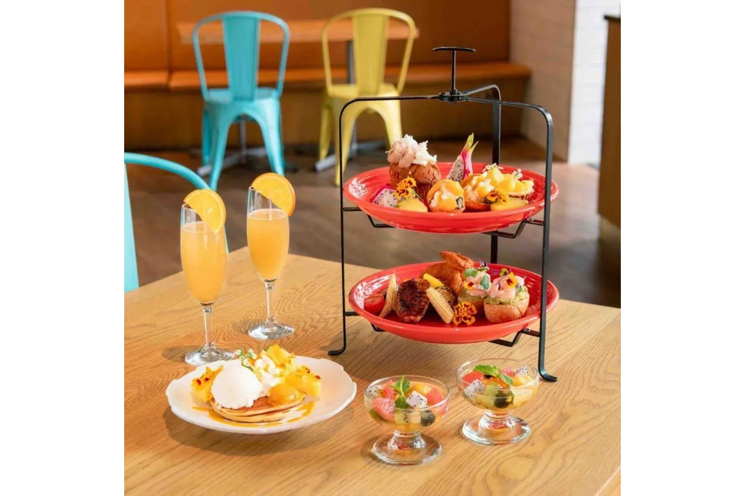 Glorious Chain Cafe TropicalFruits Afternoon Tea【Glorious Chain Cafe 横浜ベイサイド】_1