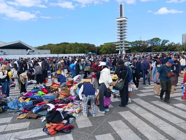 駒沢オリンピック公園フリーマーケット（4月）_1