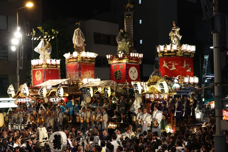 7月22日 20:00頃 お祭り広場