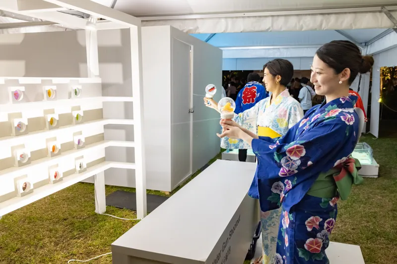 水てっぽう射的