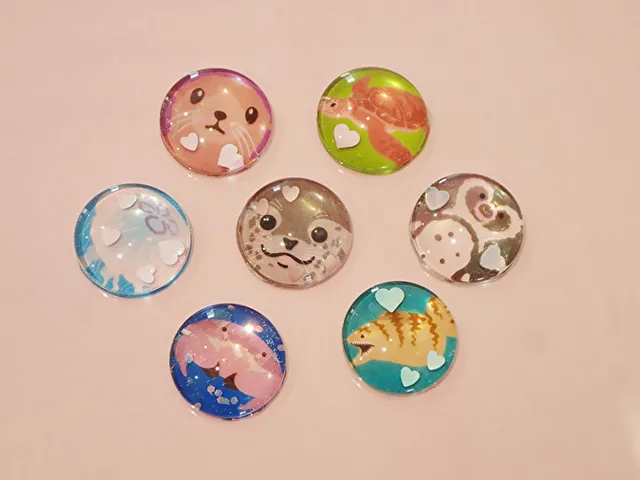 ちょっぴりワークショップ “えのすい”ぷっくり 泡シール_1