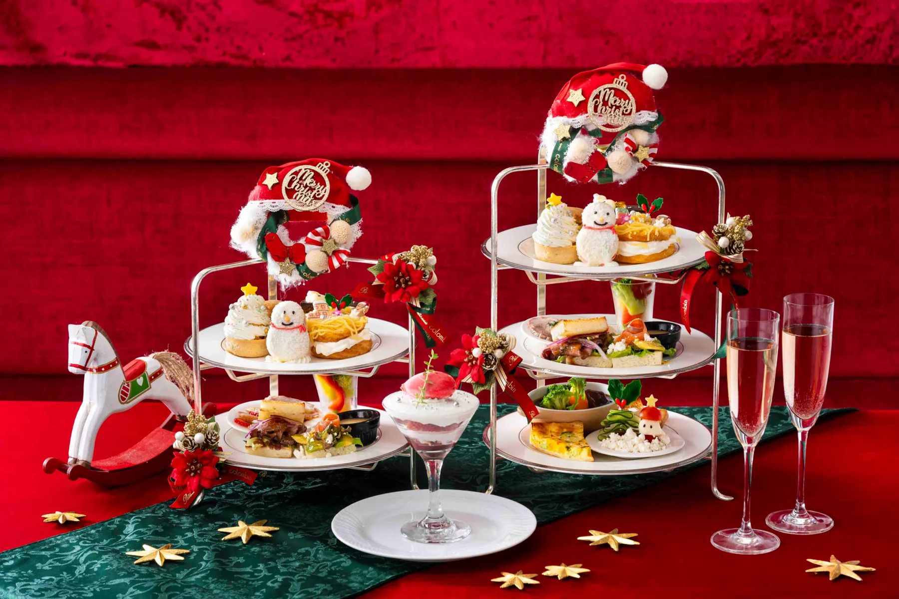クリスマスアフタヌーンティー【コロンバン原宿サロン】_1
