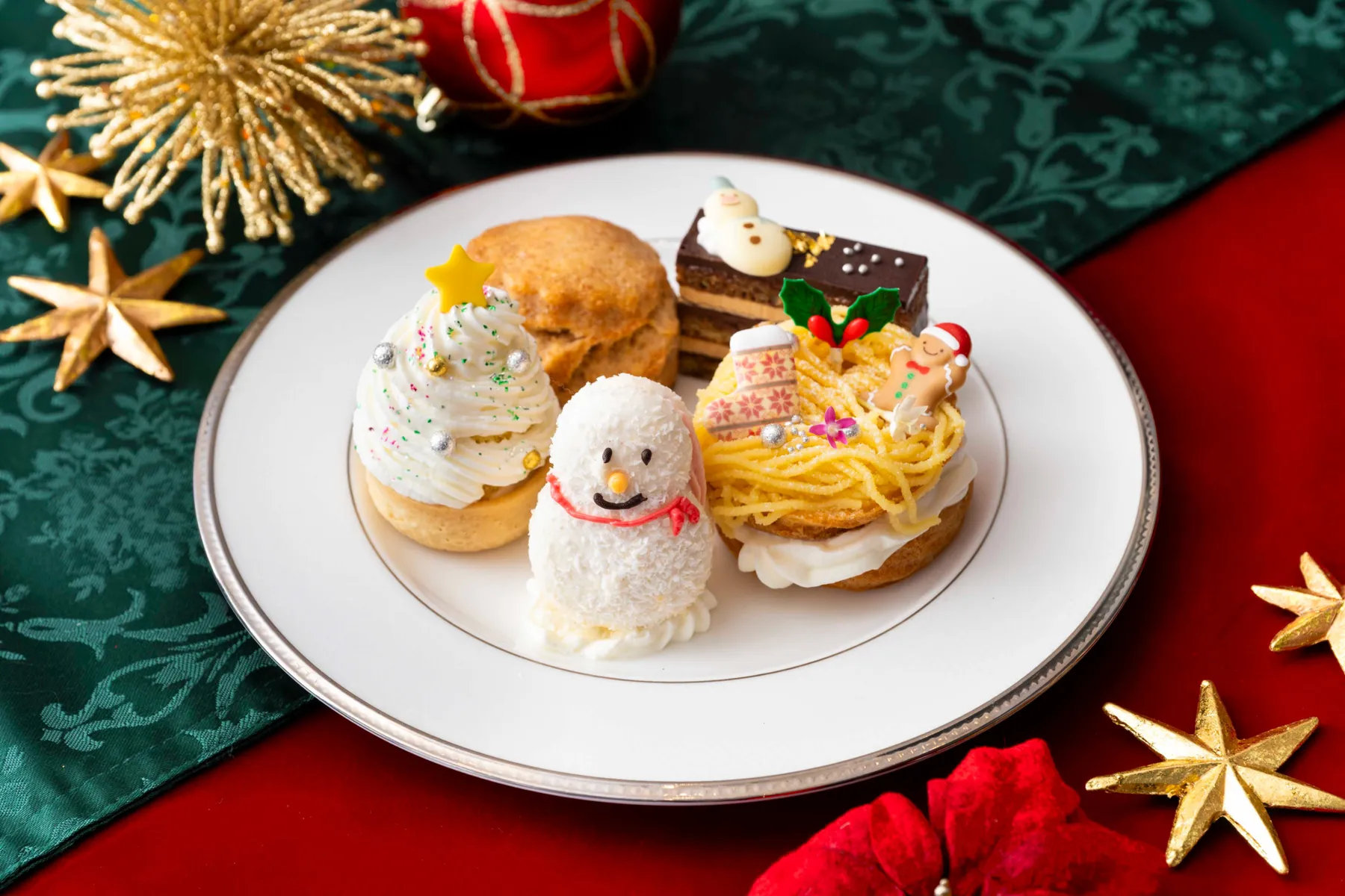 クリスマスアフタヌーンティー【コロンバン原宿サロン】_2