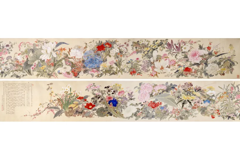 福田平八郎、【山櫻】 特別展】花・flower・華 2024 ―奥村土牛の桜・福田平八郎の牡丹