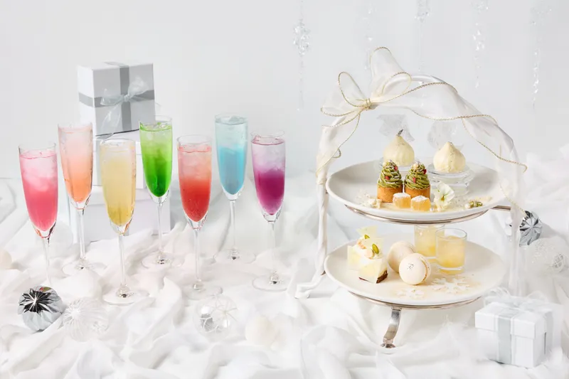 ホワイトクリスマス アフタヌーンティー(推し活ドリンク1杯付き)