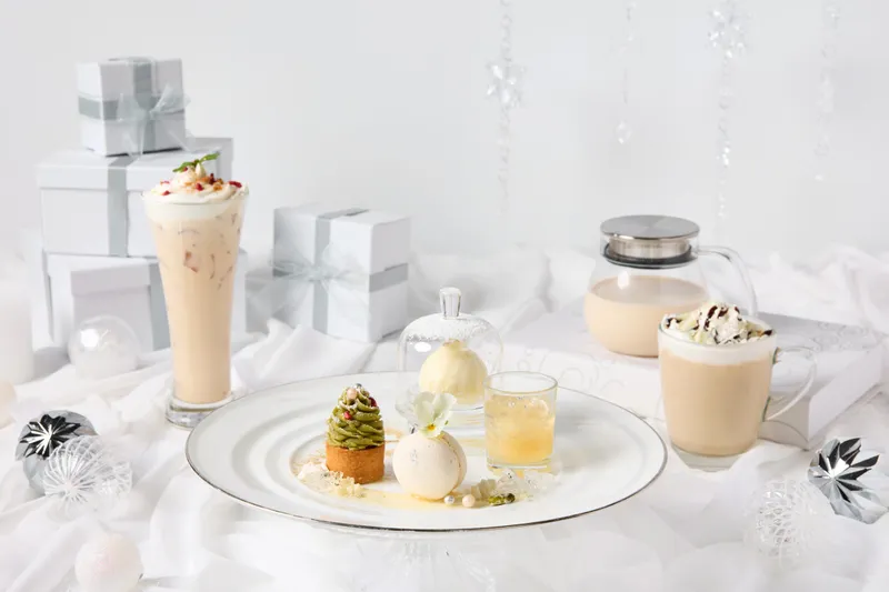 ホワイトクリスマス アフタヌーンティープレート