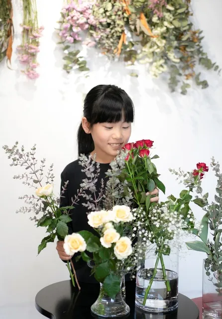 キッズフローリスト～あこがれのお花屋さん体験