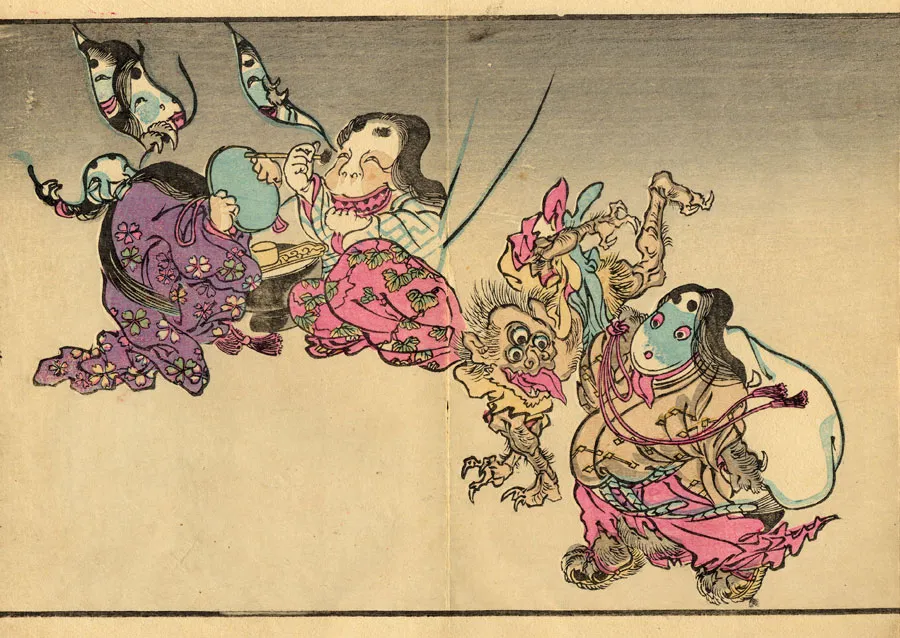河鍋暁斎 ―躍動する絵本