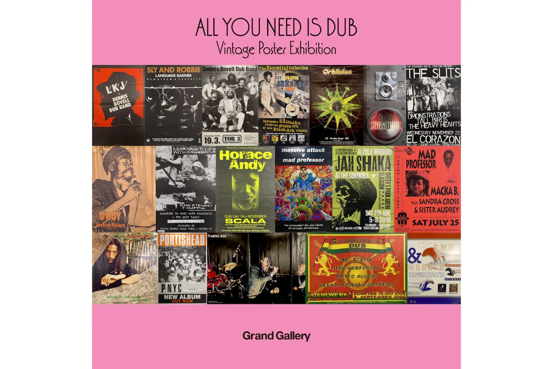 ALL YOU NEED IS DUB -Vintage Poster Exhibition-