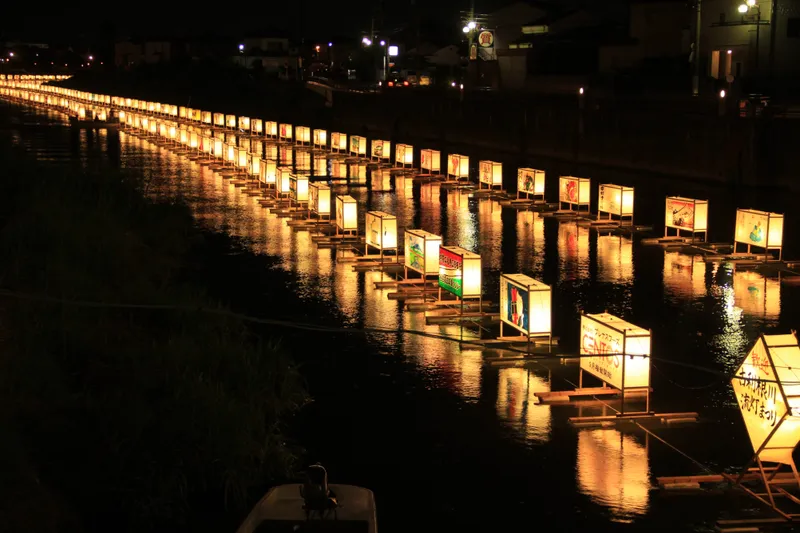 古利根川流灯まつり_4