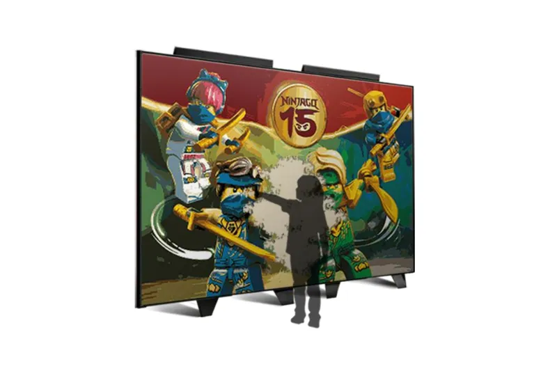 レゴ®ニンジャゴーのモザイクアートイメージ
