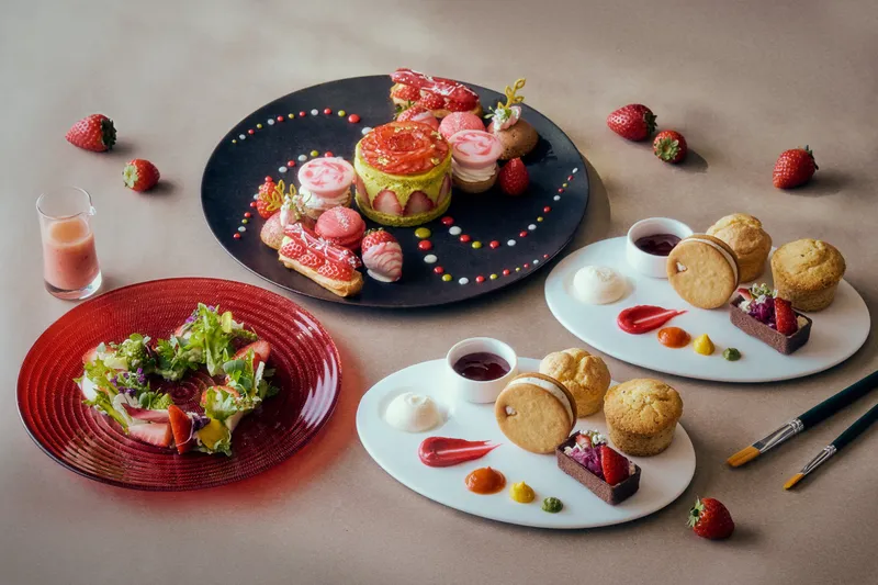 Strawberry Palette Afternoon Tea イメージ