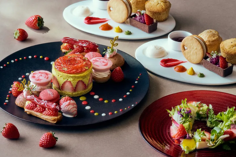 Strawberry Palette Afternoon Tea イメージ