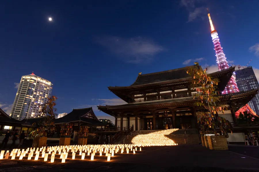 増上寺七夕まつり