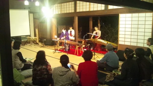 旧中筋家住宅　古民家できく箏の音色