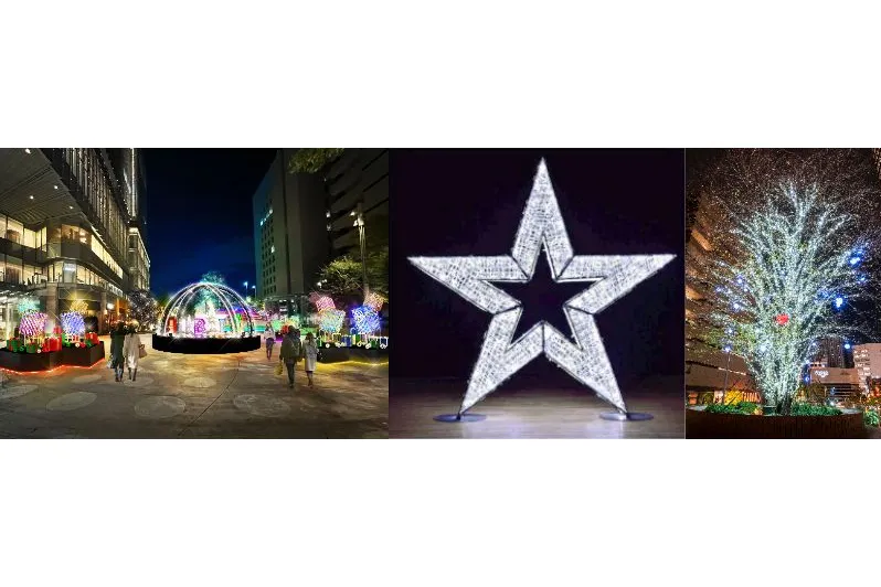 （左）「Star of Winter Romance」イメージ「ETERNAL HEART TREE」、（右）「ETERNAL HEART TREE」