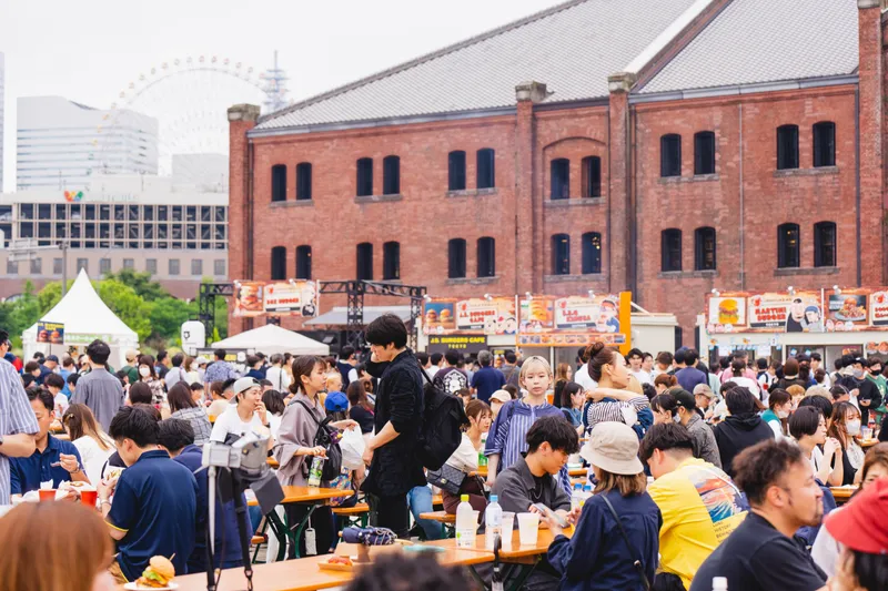 2023年　横浜赤レンガ倉庫での開催の様子