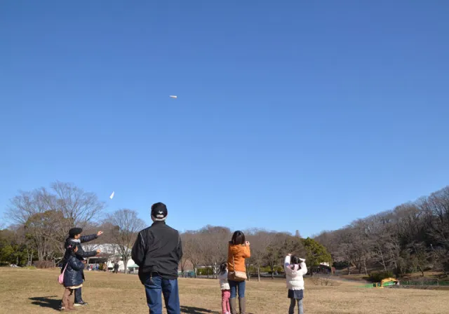 紙飛行機を飛ばそう（7月）