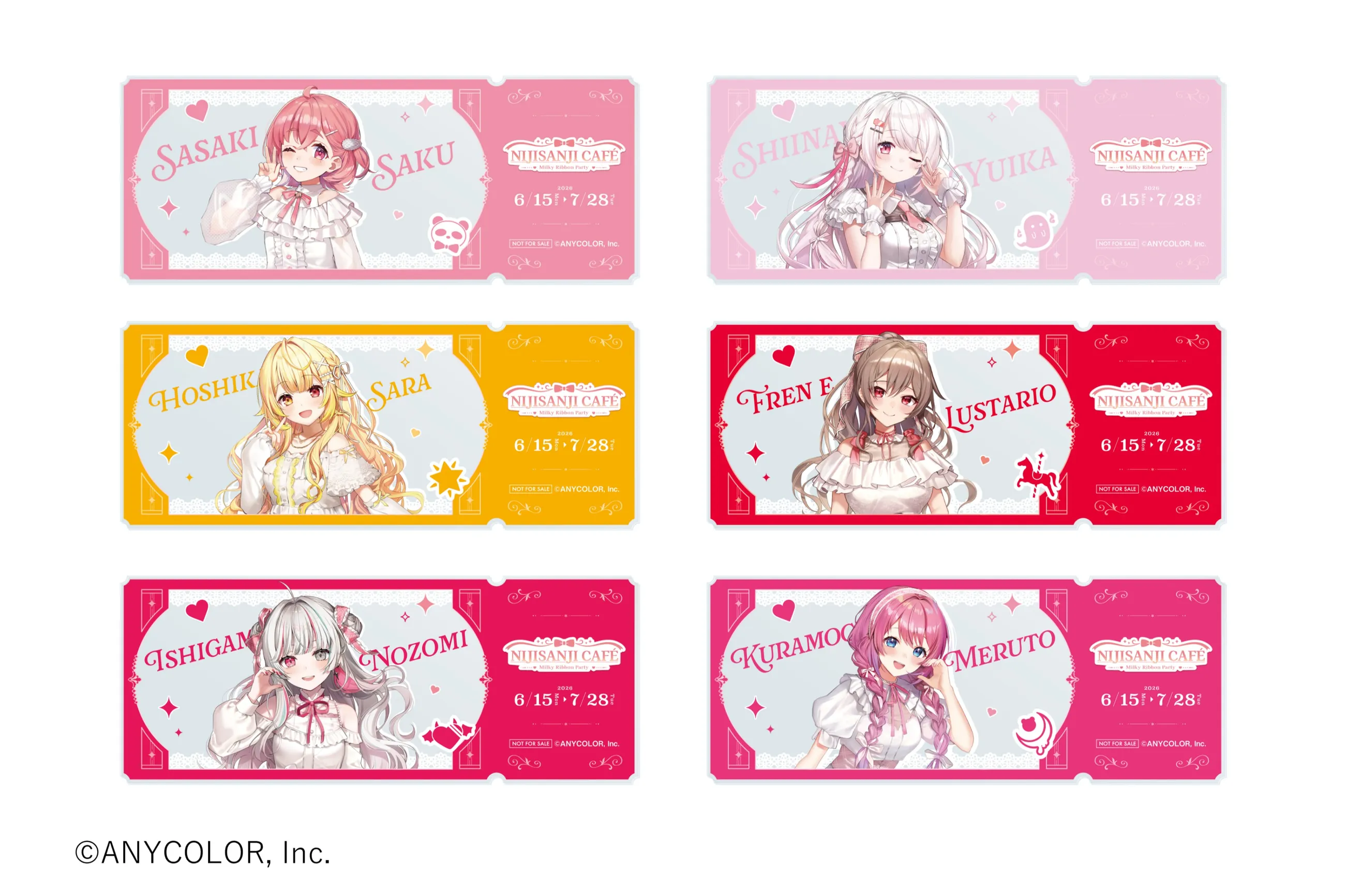 にじさんじCafe ～Milky Ribbon Party～
