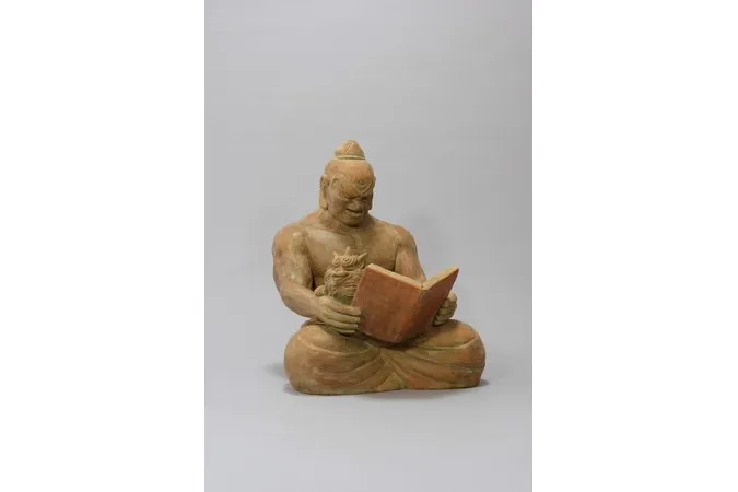 彫刻家・三好桃加の作品展「仁王像たちのオフの日.2」