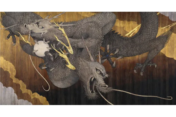 東叡山寛永寺創建四百周年記念事業 根本中堂天井絵「叡嶽双龍」展