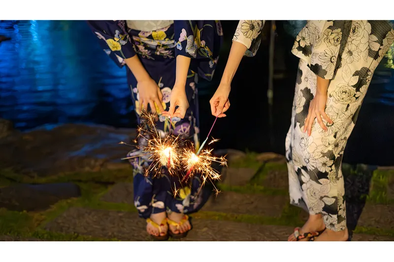 手持ち花火体験