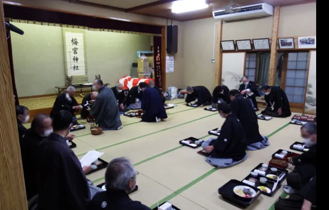 梅宮神社の甘酒祭り