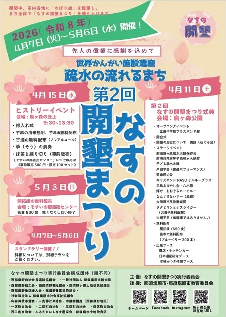 第2回なすの開墾まつり