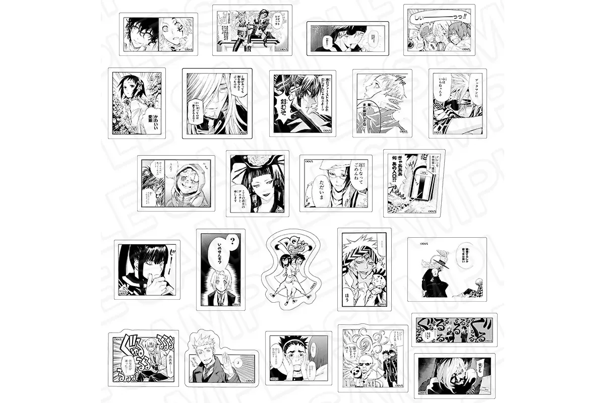D.Gray-man POP UP SHOP 特典 抽選会 A賞 アレン D.Gray-man POP UP SHOP 特典 抽選会 A賞 アレン&ラビ