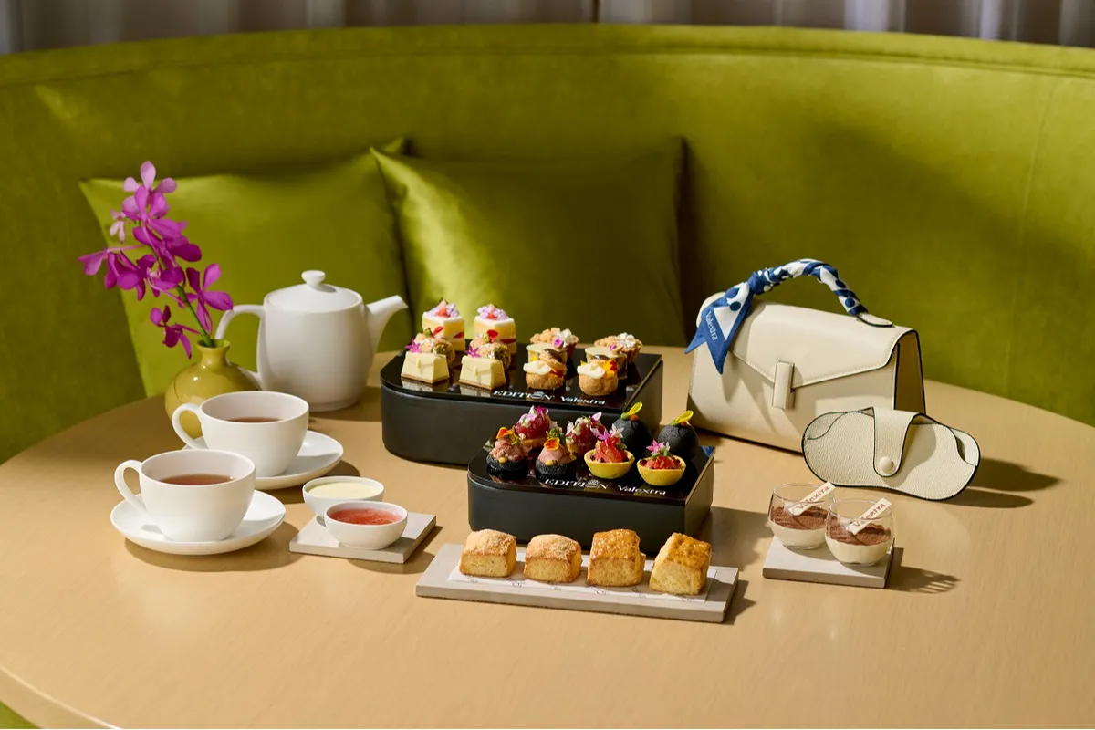 Valextra Afternoon Tea at The Tokyo EDITION, Ginza