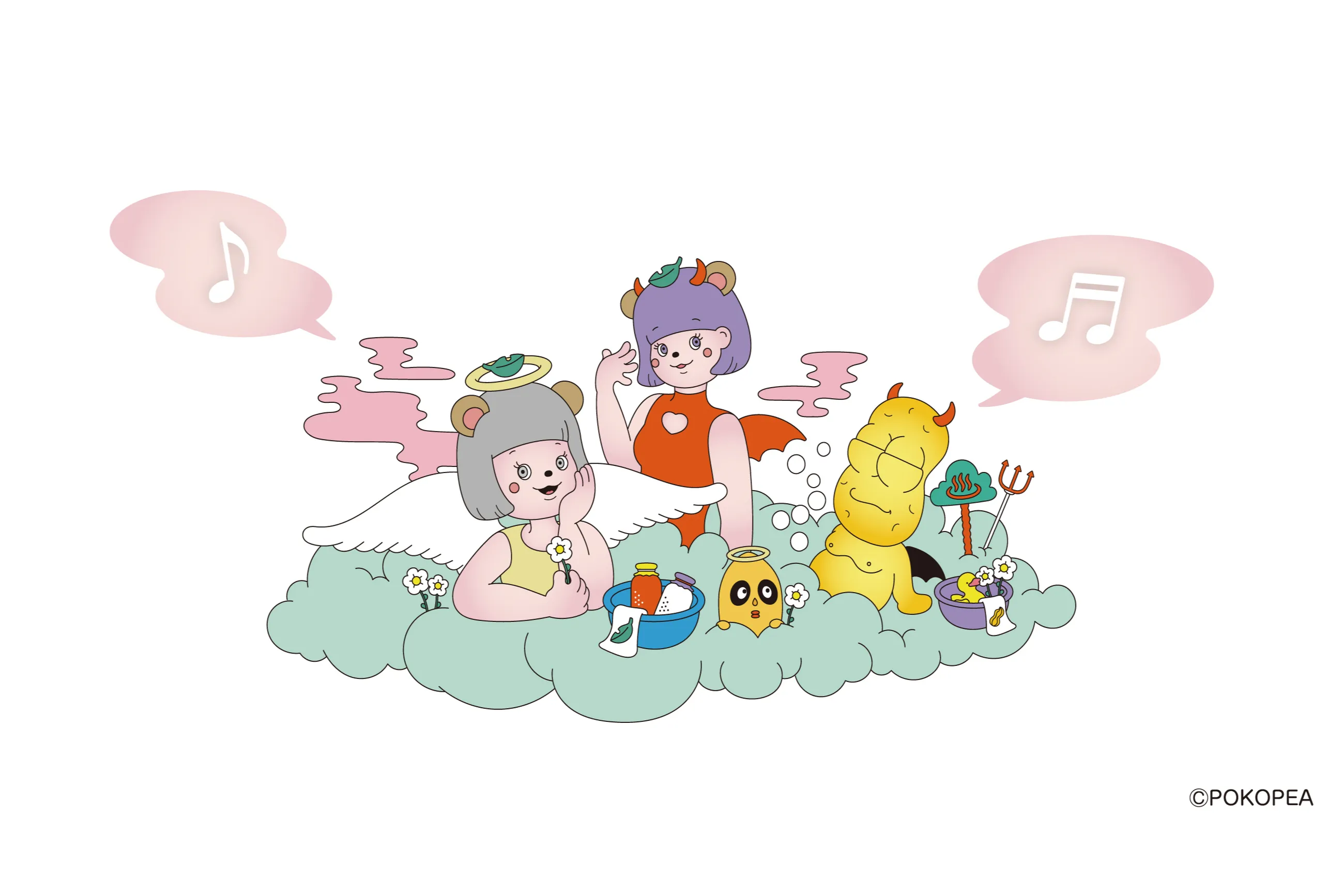 ぽこピー× 極楽湯・RAKU SPA第2弾コラボキャンペーン