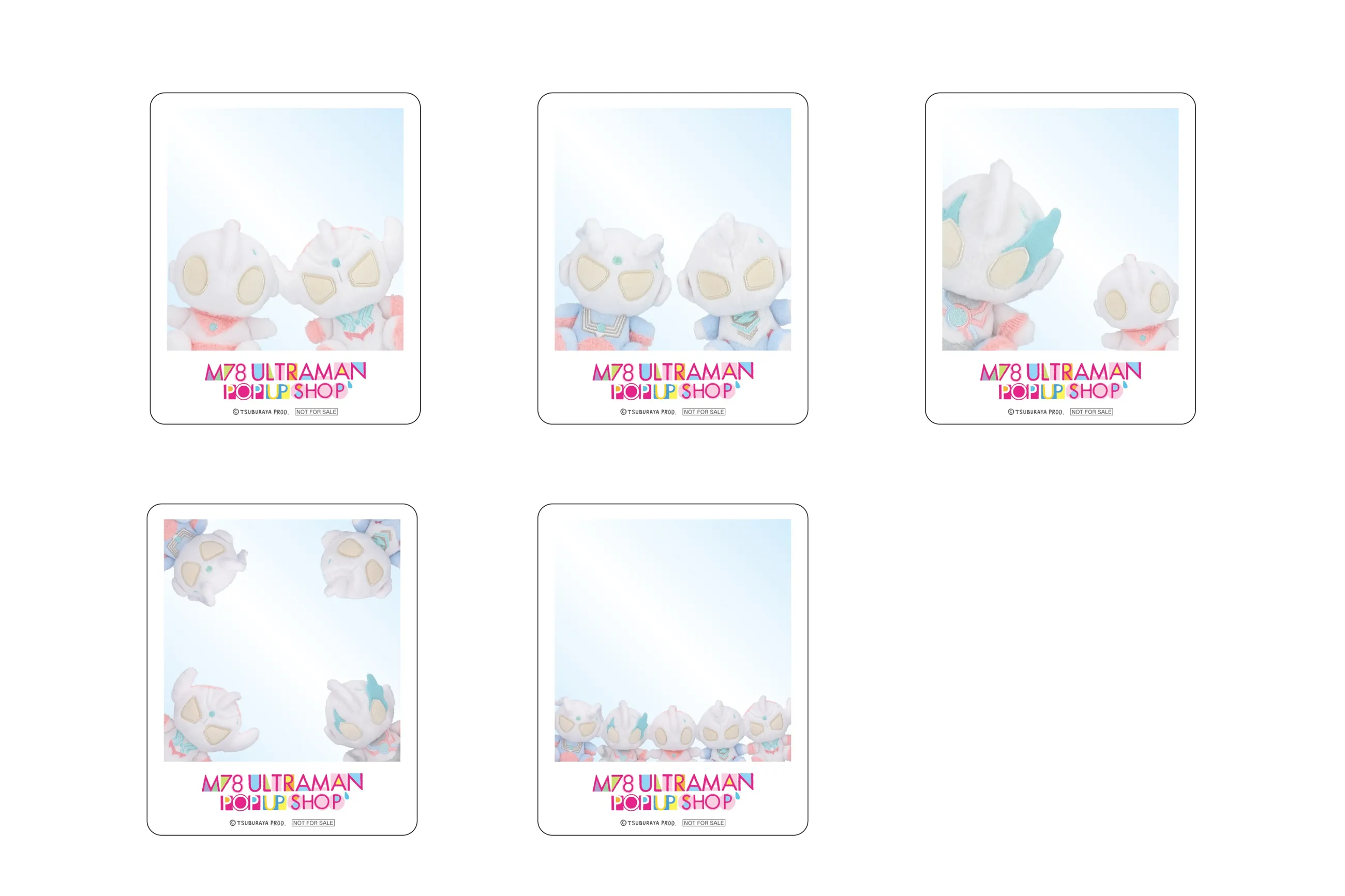 M78 ULTRAMAN POPUP SHOP 特典 クリアカード 全種 M78ULTRAMAN POPUP SHOP