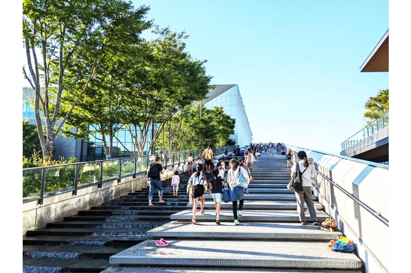 子どもが喜ぶ！カスケードで水遊び