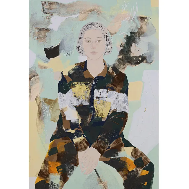 西岡悠妃日本画展　－色を奏でる－