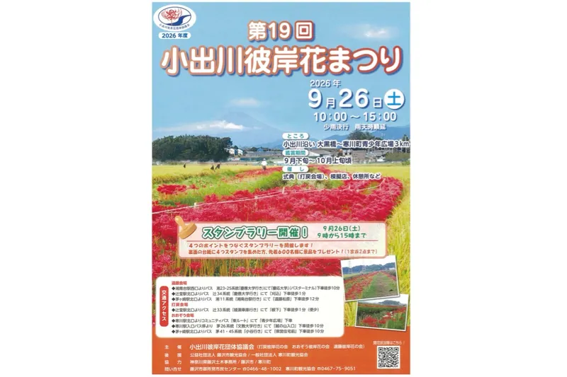 小出川彼岸花まつり