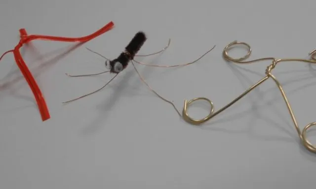 夏休み特別工作「アメンボ工作」