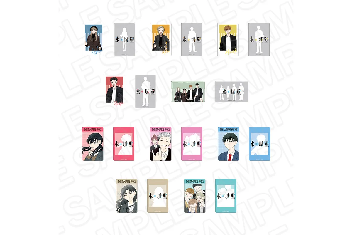 氷の城壁 コラボカフェグッズセット 氷の城壁～UPPI GOLD PARKへようこそ～ in THEキャラCAFE