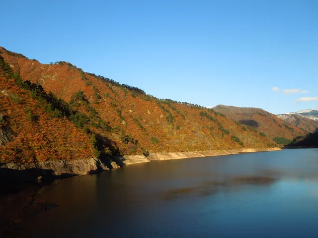 【紅葉・見ごろ】笠堀ダム周辺