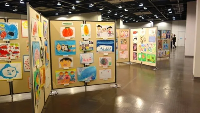 第45回静岡市こども園・保育園こどもたちの絵画展