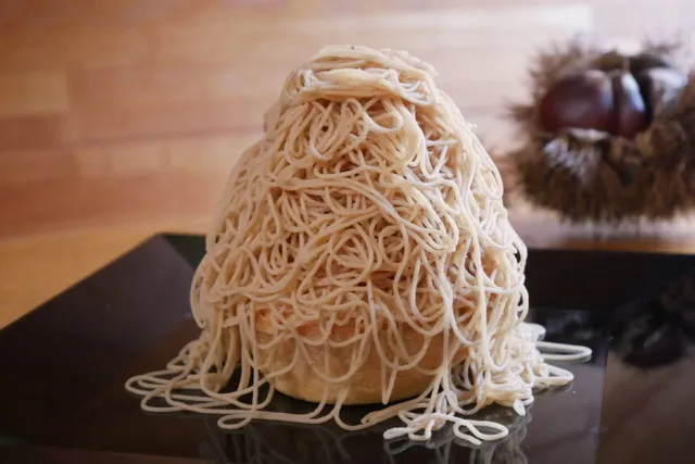 旬のつわの栗を味わう モンブランづくり