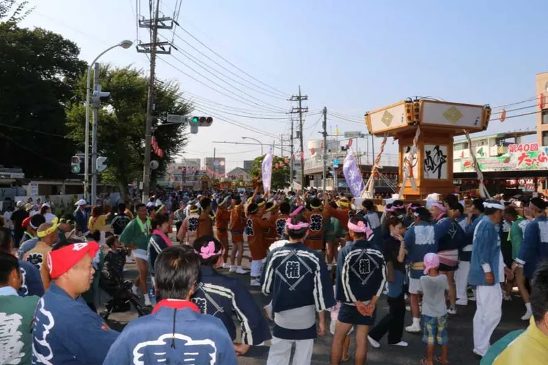 第40回たたら祭りの様子。