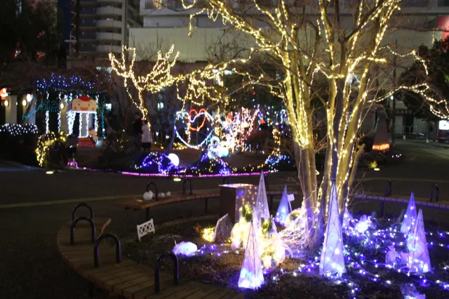 もりやま冬ホタル2025