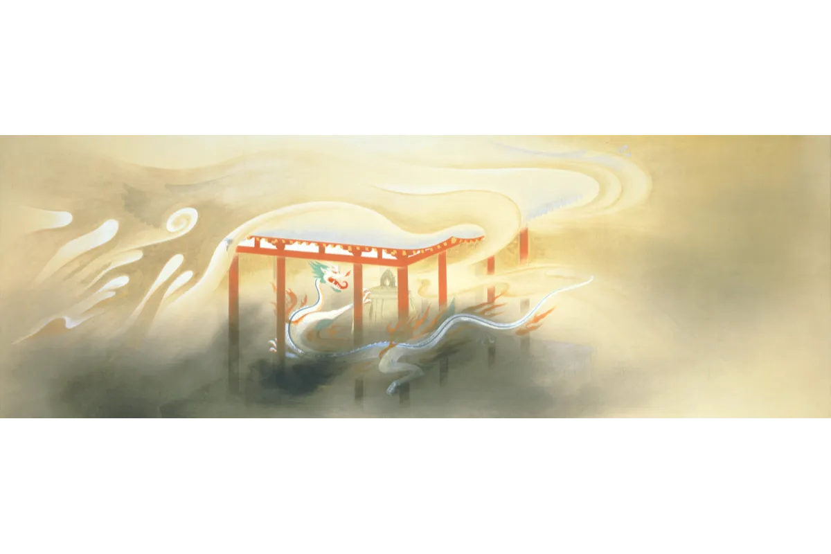 小林古径 「柿」清水光芸社 古裂会 限定品1/50 額装73ｘ56㎝ 小林古径 「柿」清水光芸社 古裂会 限定品1/50 額装73x56