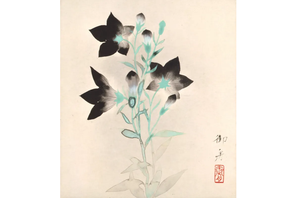 小林古径 「柿」清水光芸社 古裂会 限定品1/50 額装73ｘ56㎝ 小林古径 「柿」清水光芸社 古裂会 限定品1/50 額装73x56