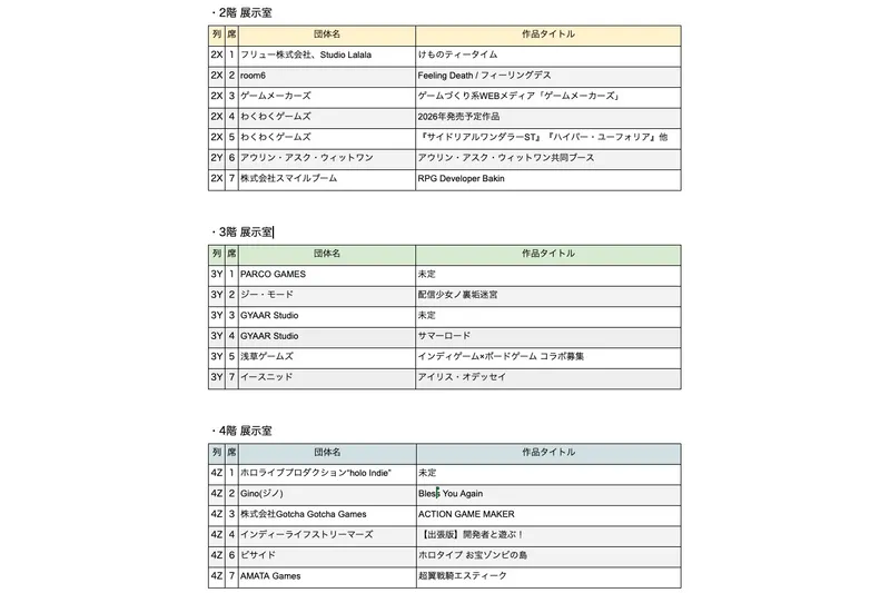 企業出展