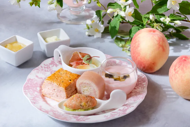 The Lobby Cafe『ピーチアフタヌーンティー ～桃色の幸せ～』【グランドニッコー東京 台場】_4