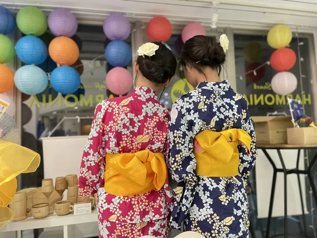 麻布十番祭り　手軽に楽しむプロの浴衣着付け＆リサイクル浴衣販売・買取