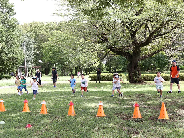 都立武蔵野公園　走り方教室（キッズクラス）